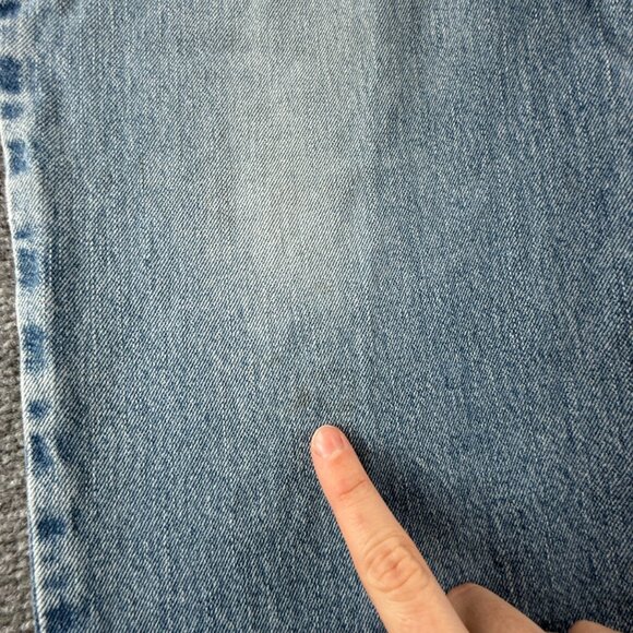 VTG Levi's Blue Jeans Men All Cotton Light Wash Urban Baggy Denim ACTL 30X30 - Picture 8 of 16